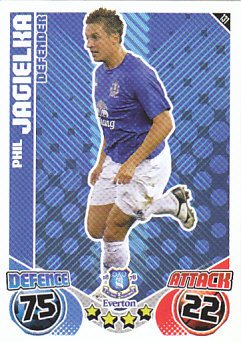 Phil Jagielka Everton 2010/11 Topps Match Attax #131